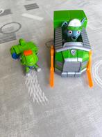 Paw Patrol ROCKY 2 figuren + voertuig, Ophalen of Verzenden, Gebruikt