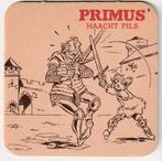 BIERKAART PRIMUS  HAACHT   nr. 3   kleindere kaart, Collections, Marques de bière, Autres marques, Sous-bock, Envoi, Neuf