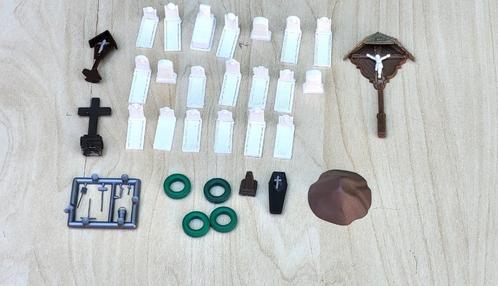 H0 mooie begraafplaats set, Hobby en Vrije tijd, Modeltreinen | H0, Zo goed als nieuw, Brug, Tunnel of Gebouw, Gelijkstroom of Wisselstroom