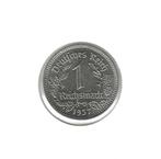 Duitsland, 1 Reichsmark 1937 A., Postzegels en Munten, Ophalen of Verzenden, Duitsland, Losse munt