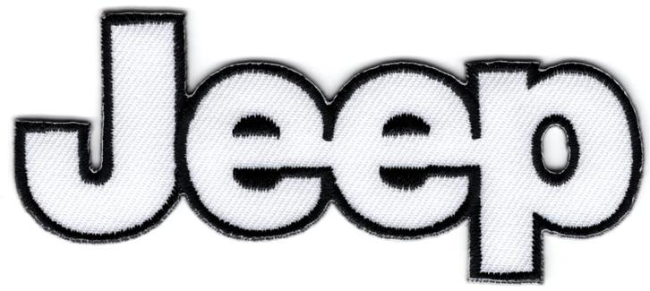 Jeep stoffen opstrijk patch embleem #5, Verzamelen, Automerken, Motoren en Formule 1, Nieuw, Auto's, Verzenden