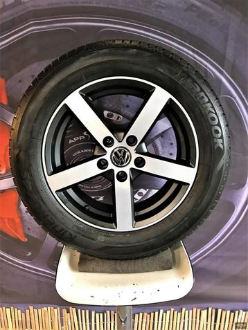 16 inch 5x112 VW Golf Velgen Repl. Nieuw + Hankook 4Season B beschikbaar voor biedingen