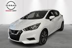 NISSAN MICRA GPS + CAMERA + SENSOREN, Auto's, Voorwielaandrijving, Stof, Gebruikt, Zwart