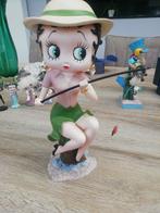 Betty boop fishing lady, Comme neuf, Betty Boop, Statue ou Figurine, Enlèvement ou Envoi