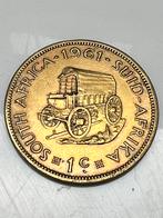 Afrique du Sud 1 cent 1961, Enlèvement ou Envoi