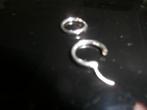 oorringen, Handtassen en Accessoires, Oorbellen, Ophalen, Zo goed als nieuw, Zilver