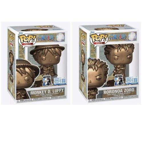 Set van 2 funko popfiguren Luffy 1900 en zoro 1901 bundel, Verzamelen, Beelden en Beeldjes, Ophalen of Verzenden