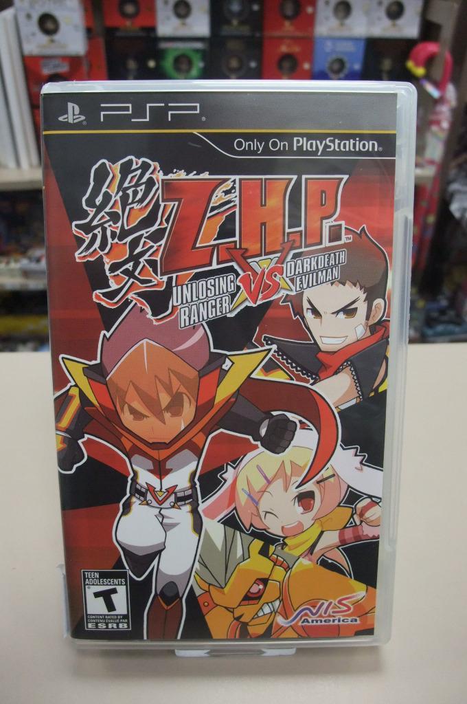 Z.H.P. Unlosing Ranger vs. Darkdeath Evilman (cib) usa psp, Games en Spelcomputers, Games | Sony PlayStation Portable, Gebruikt