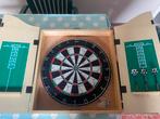 Dartskast met bord, Sport en Fitness, Darts, Ophalen, Nieuw, Dartbord