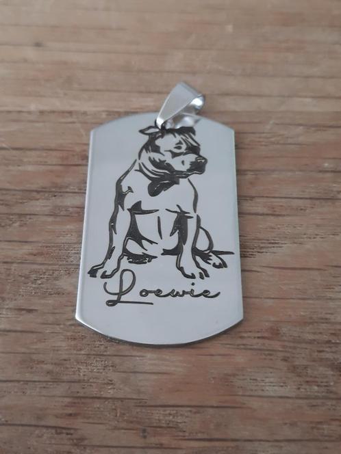 naamplaatjes of "dogtags" voor kat, hond, of baasje., Animaux & Accessoires, Accessoires pour chiens, Neuf, Enlèvement ou Envoi