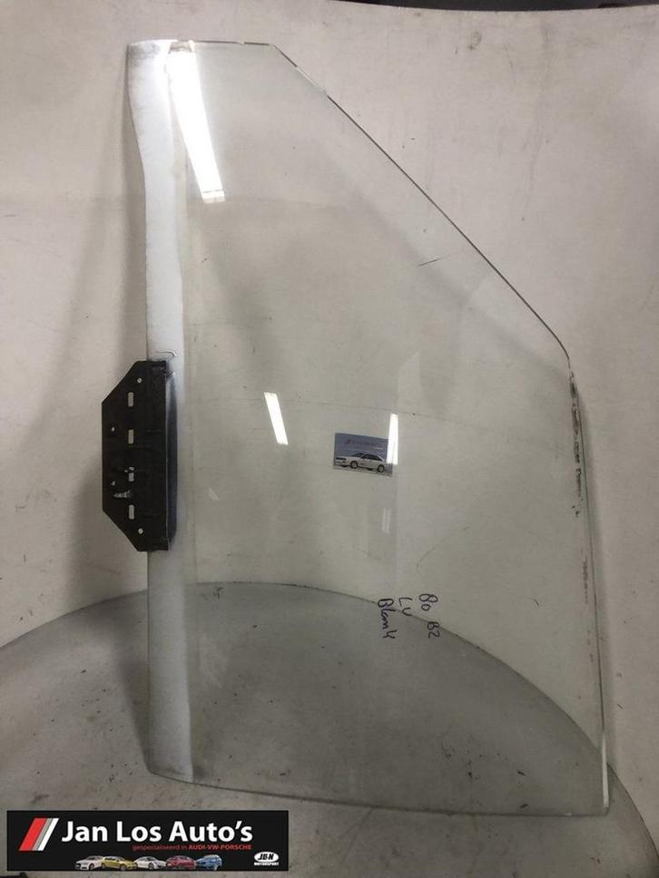 Audi 80 b2 portierruit deurruit linksvoor blank, Autos : Pièces & Accessoires, Vitres & Accessoires, Audi, Utilisé, Enlèvement ou Envoi