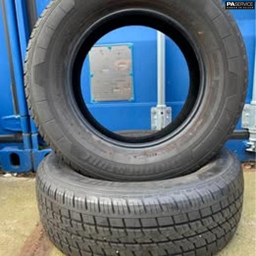 2x Bridgestone 215 65 15C verzwaarde zomerbanden 8.3 mm, Auto-onderdelen, Banden en Velgen, Velg(en), Gebruikt, Ophalen of Verzenden