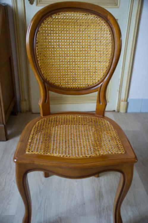 Chaise, Maison & Meubles, Chaises, Comme neuf, Quatre, Bois, Brun, Enlèvement