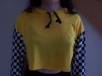 T-shirt, Kleding | Dames, T-shirts, Geel, Ophalen of Verzenden, Zo goed als nieuw, Lange mouw