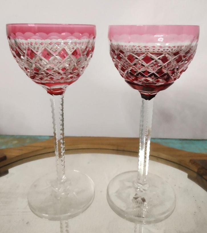 SOLDES  Val Saint Lambert osram Carlton derniers verres, Antiquités & Art, Antiquités | Verre & Cristal, Enlèvement ou Envoi