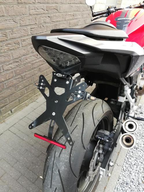 Protech nummerplaathouder met LED pinkers, Motoren, Onderdelen | Honda, Gebruikt, Ophalen of Verzenden