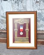cadre avec medaille d'honneur au travail france 1931, Enlèvement ou Envoi