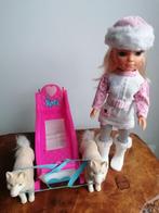 poupée Nancy avec traineau et chien envoie gratuit, Collections, Utilisé, Enlèvement ou Envoi, Poupée