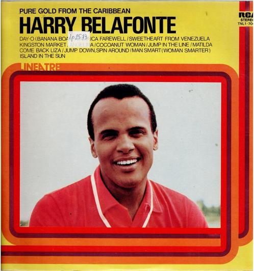 Vinyl, LP    /   Harry Belafonte – Pure Gold From The Caribb, CD & DVD, Vinyles | Autres Vinyles, Autres formats, Enlèvement ou Envoi