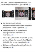 Elektronisch dartbord met alle toebehoren, Ophalen, Zo goed als nieuw