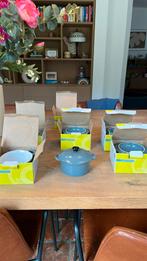 6 Casseroles nieuw , grijsblauw, Huis en Inrichting, Keuken | Servies, Ophalen, Zo goed als nieuw