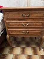 Vintage ladekastje, 3 ou 4 tiroirs, Enlèvement, Utilisé, Chêne