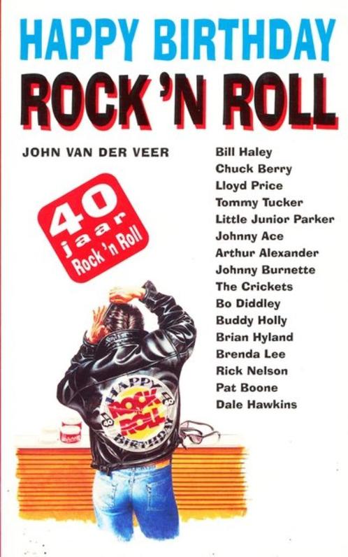 (m65) Happy Birthday, 40 jaar Rock 'n Roll, Boeken, Muziek, Gelezen, Ophalen of Verzenden
