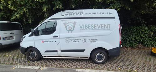 Ford transit custom Btw inbegrepen, Auto's, Bestelwagens en Lichte vracht, Particulier, Ford, Diesel, Euro 5, Handgeschakeld, Grijs