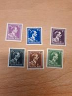 jaar 1942 type Leopold III open kraag OBP 641-646, Enlèvement ou Envoi, Non oblitéré, Neuf