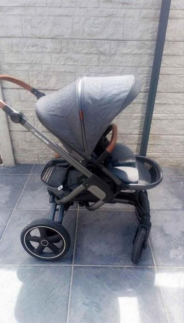 Poussette 4 roues tout-terrain, Enlèvement, Comme neuf, Poussette, Pneus