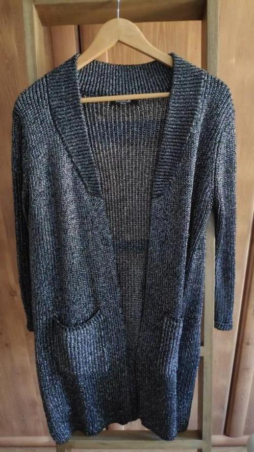 zwart met zilveren golf, Kleding | Dames, Truien en Vesten, Zo goed als nieuw, Zwart, Ophalen of Verzenden