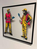 Jaune “The debate”, Antiek en Kunst, Kunst | Schilderijen | Modern, Ophalen