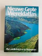 Nieuwe grote wereldatlas, hardcover met stofomslag, 1977, Boeken, Ophalen of Verzenden, Gelezen, Landkaart