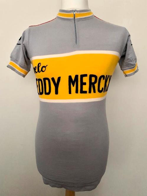 Vittore Gianni Velo Eddy Merckx 80s Tour de France shirt, Sports & Fitness, Cyclisme, Utilisé, Vêtements