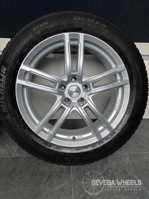19'' Audi Q5 sport velgen + zomerbanden 235/55/19 5x112, Auto-onderdelen, Banden en Velgen, Banden en Velgen, Zomerbanden, 19 inch