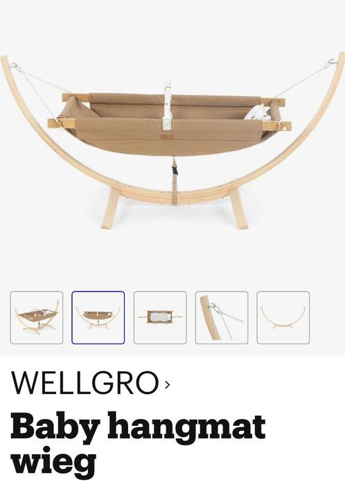 Wellgro babywieg, Kinderen en Baby's, Babywiegjes en Ledikanten, Nieuw, Wieg, Ophalen