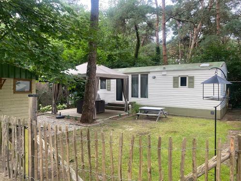Stacaravan met staanplaats, Caravans en Kamperen, Stacaravans, tot en met 6, Ophalen of Verzenden