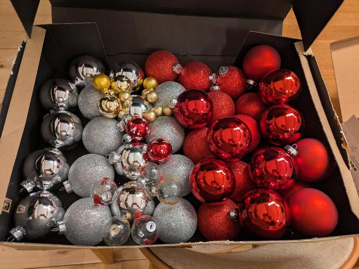 Boules noel / Christmas balls, Divers, Noël, Neuf, Enlèvement