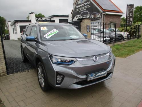 Ssangyong Korando E-Motion Titanium Full Option Leder alu18", Auto's, SsangYong, Bedrijf, Te koop, Korando, ABS, Achteruitrijcamera