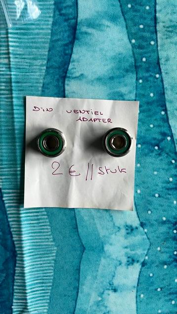 Din ventiel adaptor beschikbaar voor biedingen