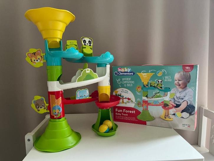 ballenbaan Clementoni, Kinderen en Baby's, Speelgoed | Educatief en Creatief, Zo goed als nieuw, Bouwen, Ontdekken, Ophalen