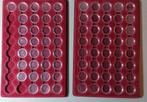 2 plateaux rangement pièces de monnaie / Capsules 30 mm dia, Timbres & Monnaies, Monnaies | Belgique, Envoi, Monnaie en vrac