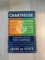 Rare plaque publicitaire Chartreuse, Verzamelen, Ophalen of Verzenden, Zo goed als nieuw