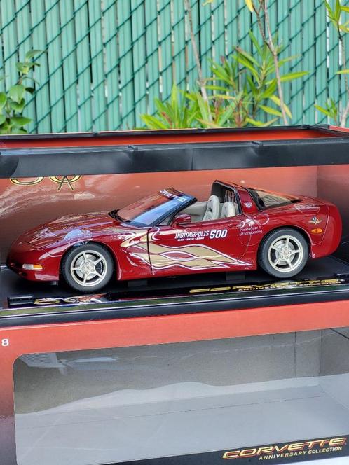 1:18 AUTOart 80206 Chevrolet Corvette Indianapolis 500 Pace, Hobby & Loisirs créatifs, Voitures miniatures | 1:18, Neuf, Voiture