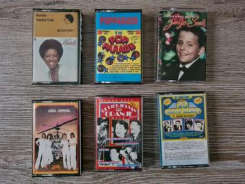 Audio cassettes, 6 stuks beschikbaar voor biedingen