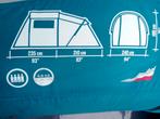 Tente pour 4 personnes et 1 sac de couchage., Caravanes & Camping, Tentes, Comme neuf