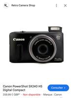 Canon PowerShot SX240 HS 12,1 megapixel 20x optische zoom, 12 Megapixel, Canon, Ophalen of Verzenden, Zo goed als nieuw