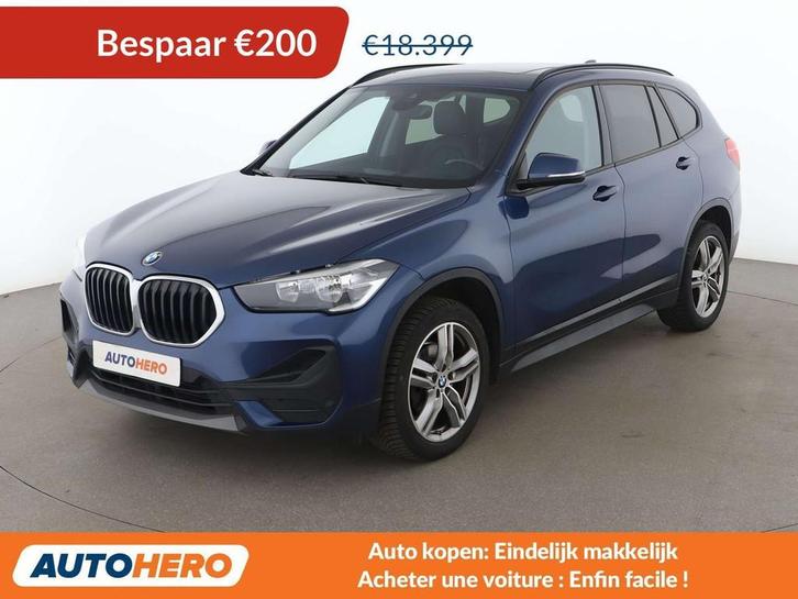 BMW X1 sDrive 16d Lounge (bj 2021, automaat), Auto's, BMW, Te koop, X1, ABS, Airbags, Airconditioning, Bluetooth, Boordcomputer