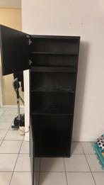 Bestå vitrine kast met glazen tussen schap, Huis en Inrichting, Ophalen, Nieuw