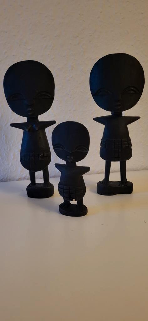 3 Afrikaanse Ashanti beeldjes, Antiquités & Art, Art | Sculptures & Bois, Enlèvement